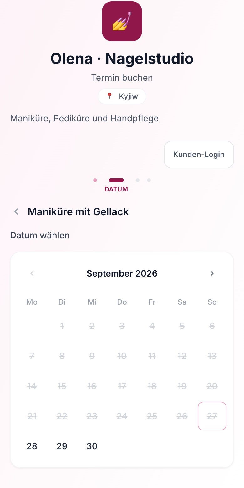 2. Wählt einen Tag